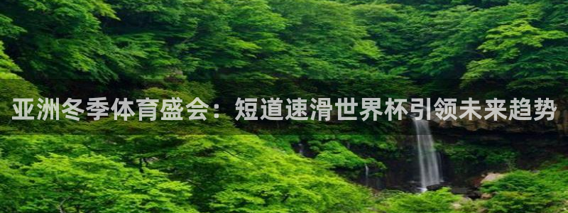 世界杯比赛：亚洲冬季体育盛会：短道速滑世界杯引领未来趋势